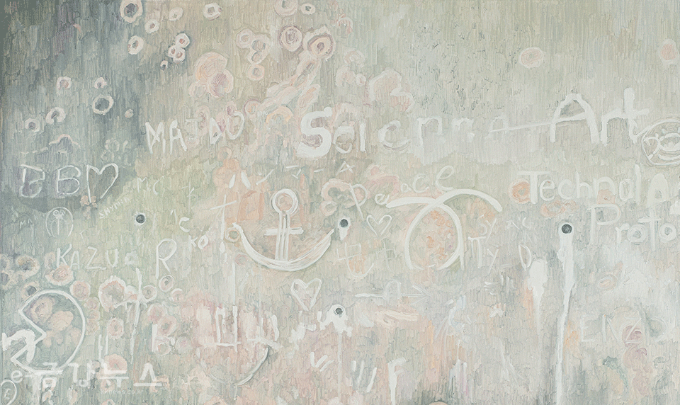 장동욱, 의도한 또는 의도하지 않은, oil on canvas, 117x73cm, 2023