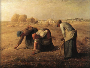 장 프랑수아 밀레 Jean-François Millet 1814~1875
1897, 캔버스에 유채, 83.8×111.8㎝, 오르세 미술관, 파리
